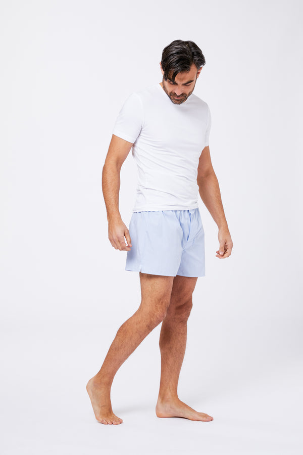 Light blue cotton underwear